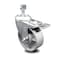 Service Caster 4 Inch Semi Steel Swivel 1/2 Inch Stem Caster with Total Lock Brake SCC-TSTTL20S414-SSS-121315 - alternate 1
